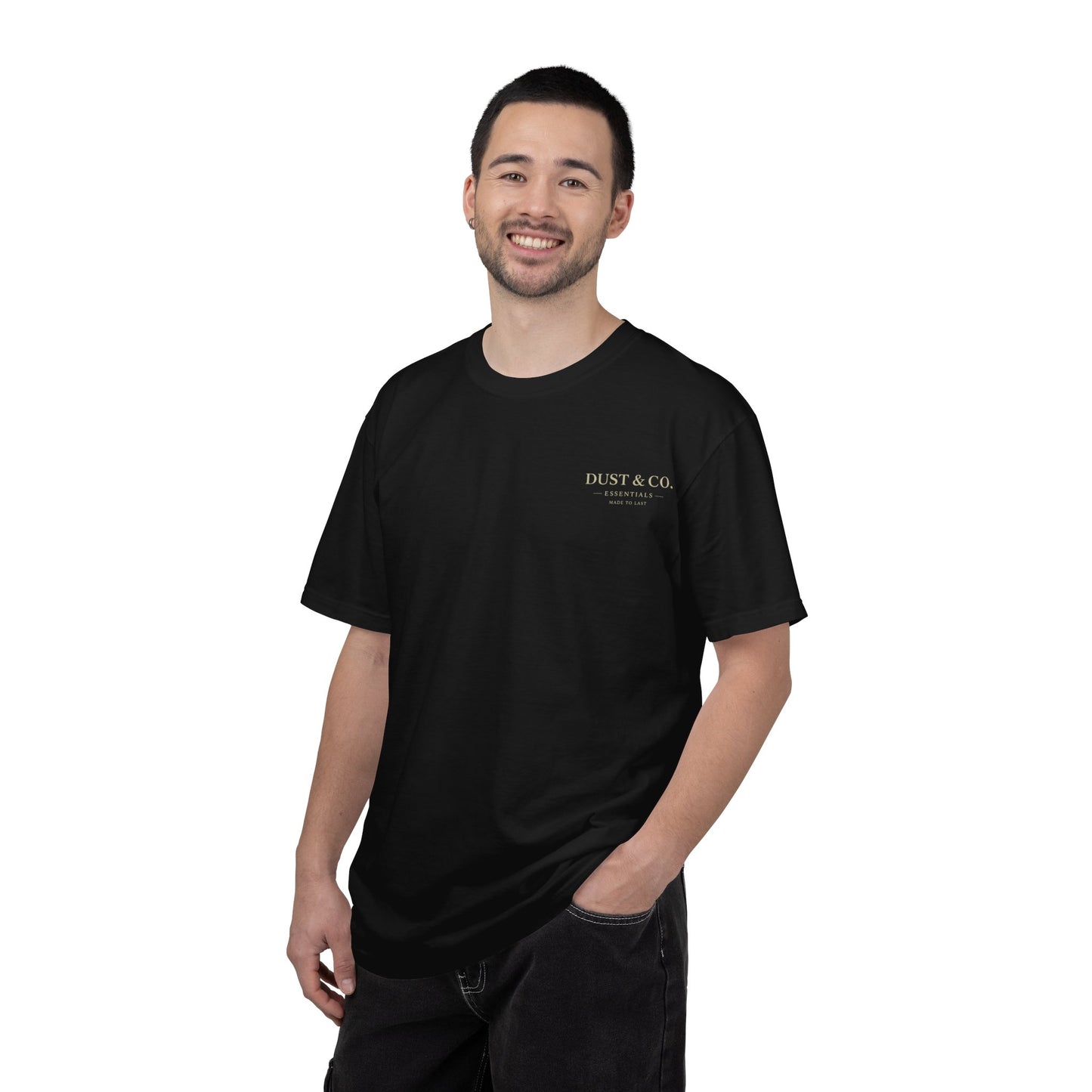 DUST & CO. GROUNDWORK MENS BASIC TEE