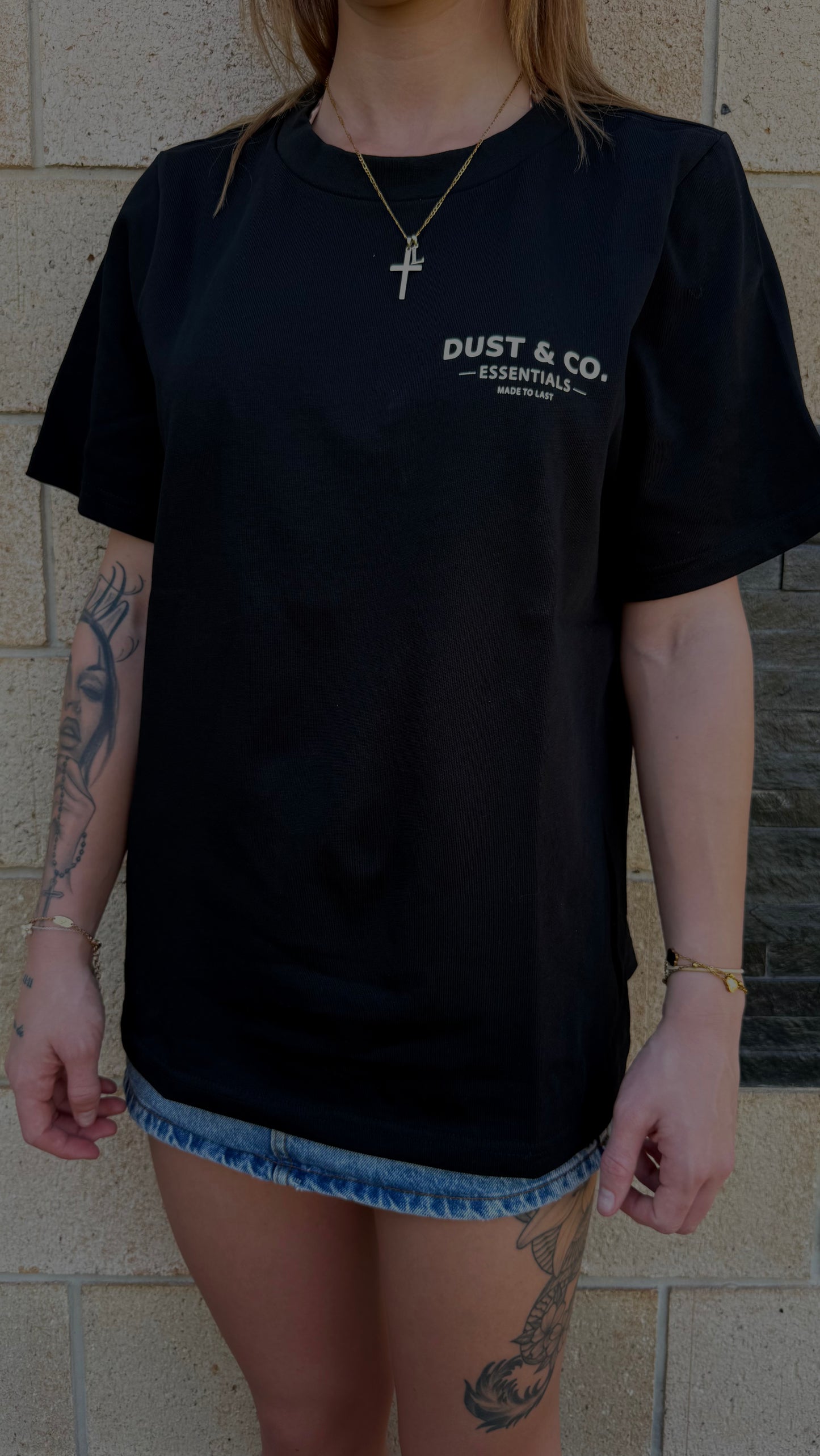 DUST & CO. GROUNDWORK WOMENS HEAVY TEE