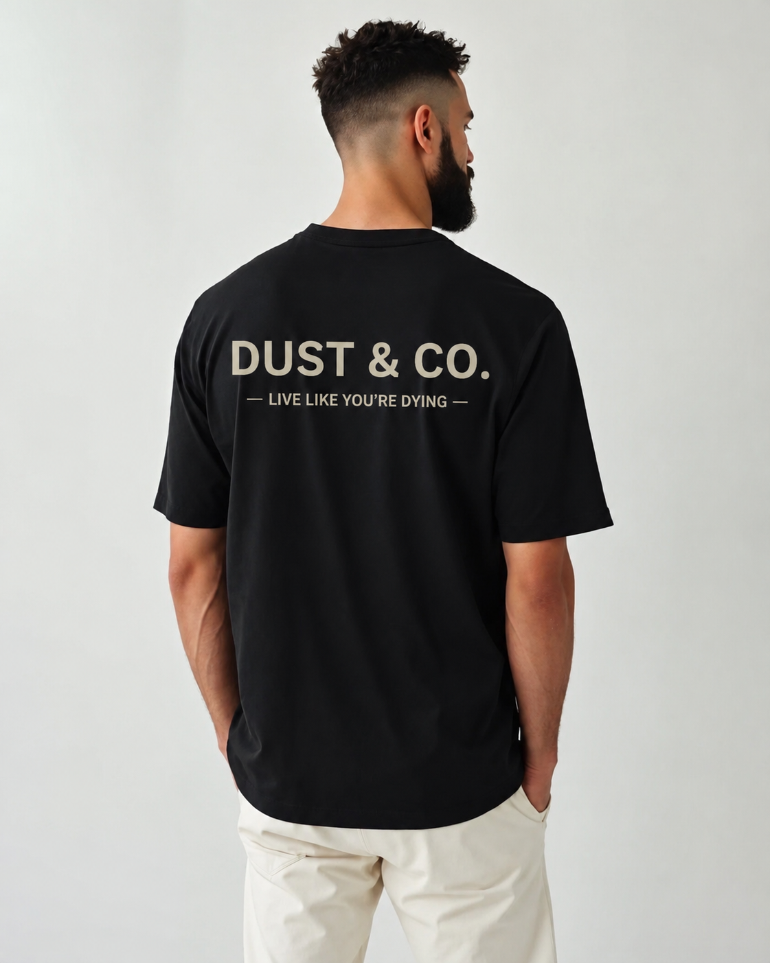 DUST & CO. GROUNDWORK MENS BASIC TEE