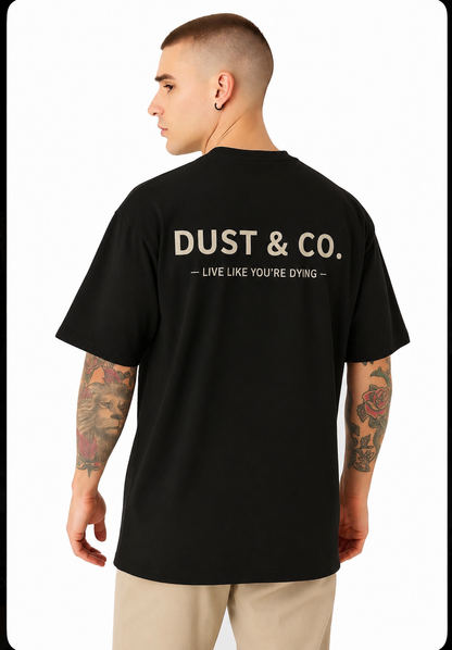 DUST & CO. GROUNDWORK MENS BASIC TEE
