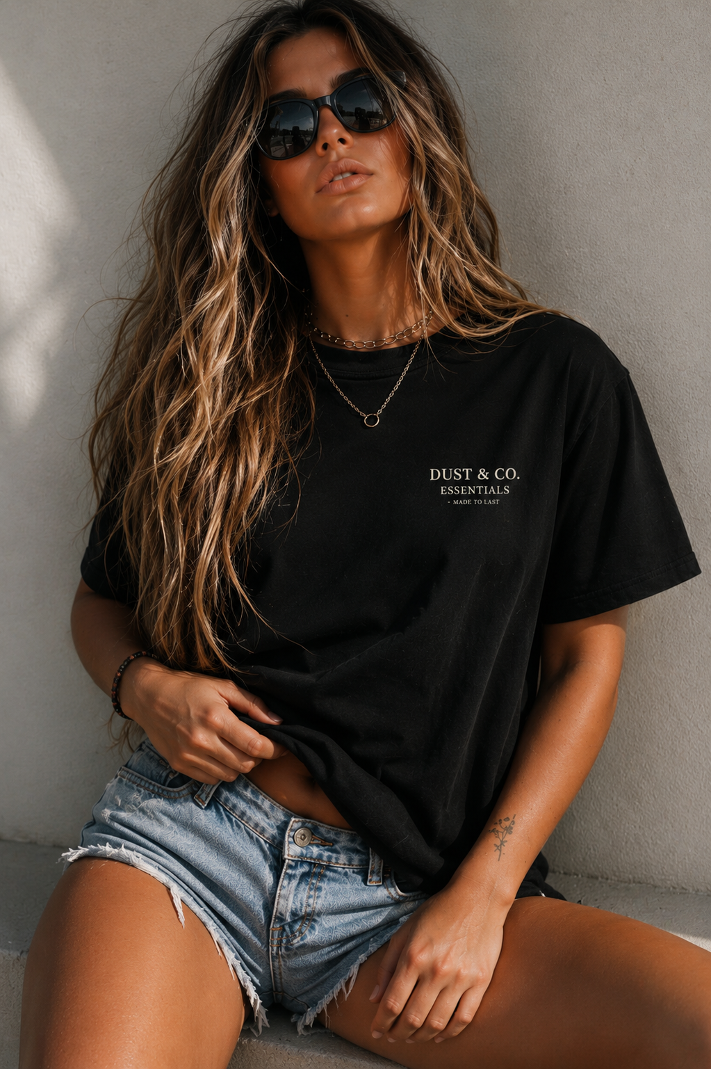 DUST & CO. GROUNDWORK WOMENS HEAVY TEE